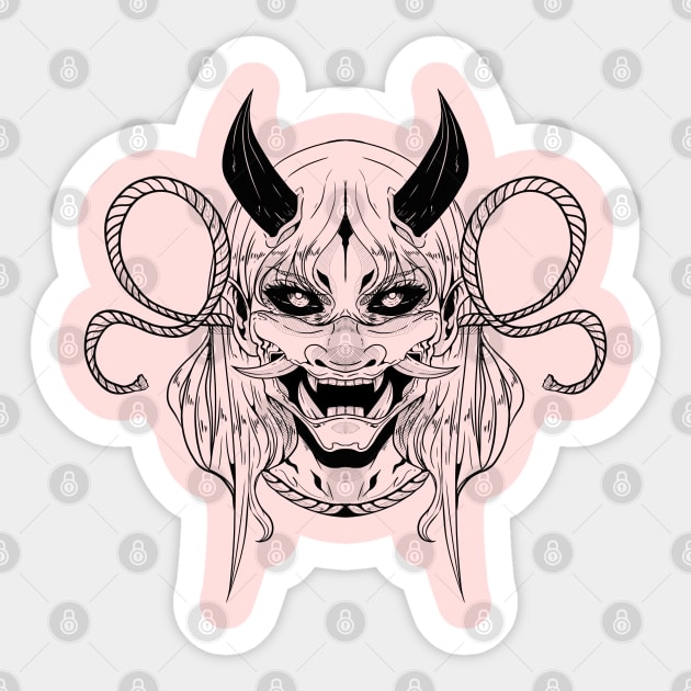 HANNYA GIRL JSOUL Sticker by SHIBUYA SHOP